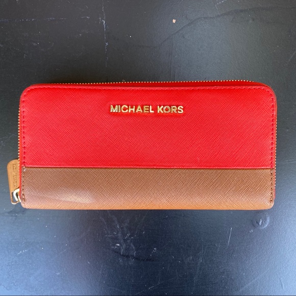 MICHAEL KORS red wallet - Picture 1 of 3